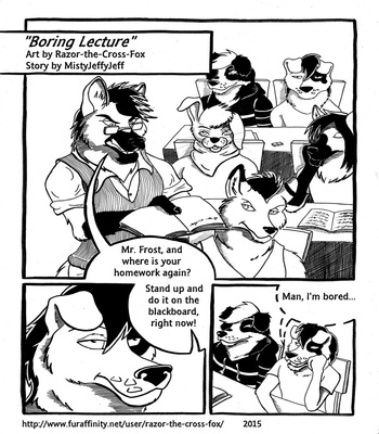 Boring Lecture Sex Comic sex 2