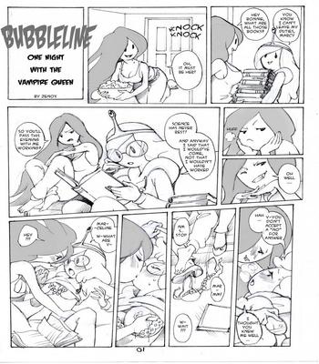 Bubbleline – One Night With The Vampire Queen Sex Comic sex 2