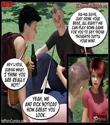 Busted 1 – The Picnic Sex Comic sex 12