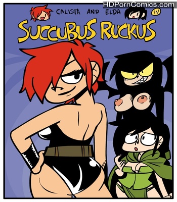 Calista And Elda In Succubus Ruckus Sex Comic thumbnail 001