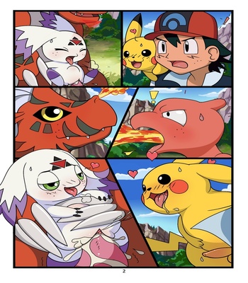 Digimon vs Pokemon Sex Comic sex 3