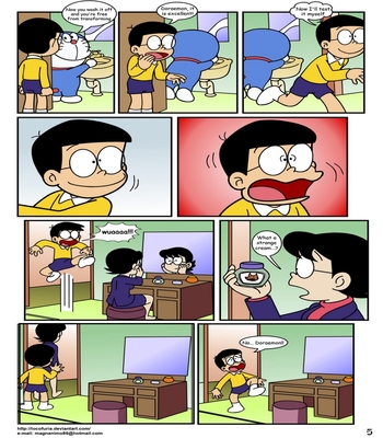 Doraemon – Tales of Werewolf free Cartoon Porn Comic sex 6