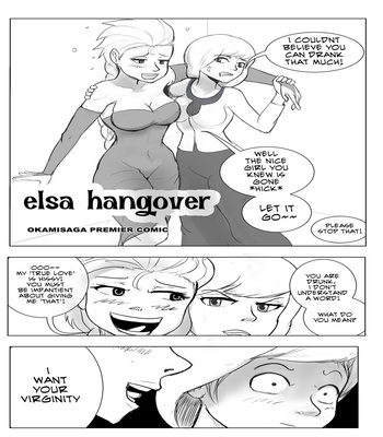 Elsa Hangover Sex Comic sex 2