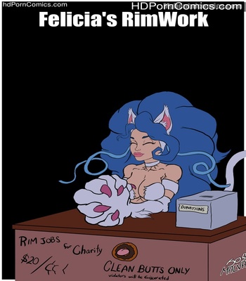 Porn Comics - Felicia’s RimWork Sex Comic