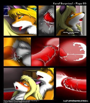 Feral Surprise Sex Comic sex 6