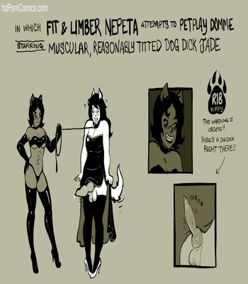 Fit & Limber Nepeta Tries To Petplay Domme Sex Comic sex 2