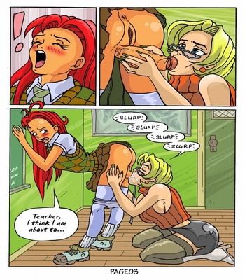 Futa Highschool Sex Comic sex 4