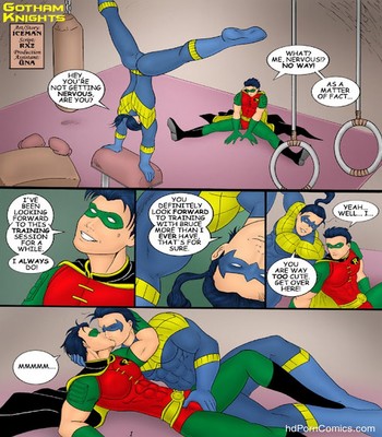 Gotham Knights Sex Comic sex 2
