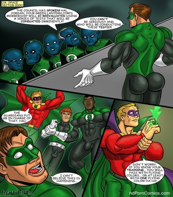 Green Lantern Sex Comic sex 2