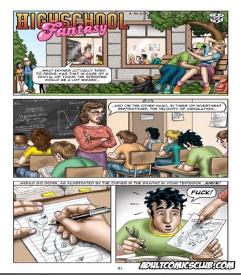 High School Fantasy Sex Comic sex 2