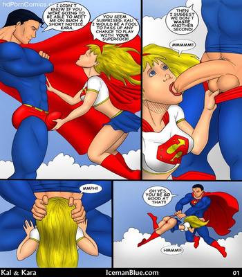 Iceman Blue- Superman — Kal & Kara free Porn Comic sex 2