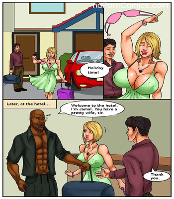 Interracial -Cheating bigtit slut wife free Cartoon Porn Comic sex 3
