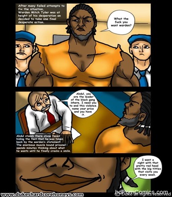 Interracial-DukeSharedcore- Prison Control 1-2 free Porn Comic sex 4