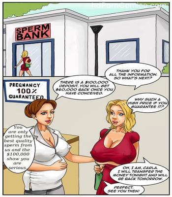 Interracial-Kaos- SpermBank 2 free Porn Comic sex 3