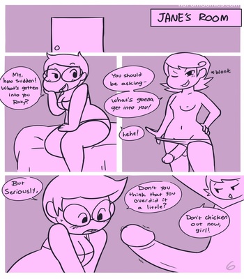 Jane And Roxy Do The Thing comic porn sex 7