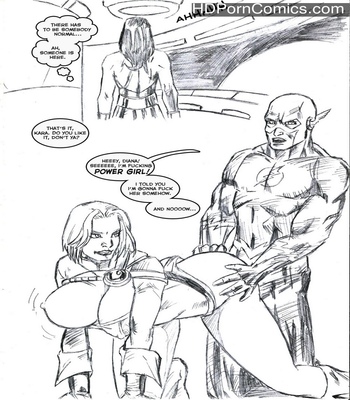 Justice League XXX comic porn sex 11