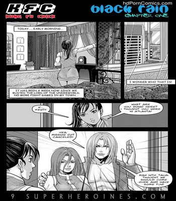 Kung Fu Chick – Black Rain Sex Comic sex 2
