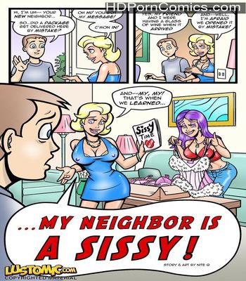 Porn Comics - Lustomic- My Neighbor Is A Sissy free Cartoon Porn Comic