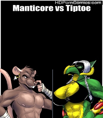 Manticore vs Tiptoe Sex Comic thumbnail 001