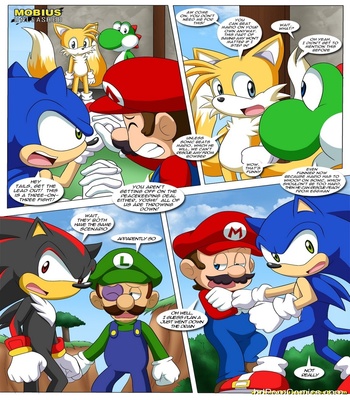 Mario & Sonic Sex Comic sex 28