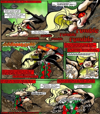 Mega Girl vs Bindstra – Cowbell Sex Comic sex 8