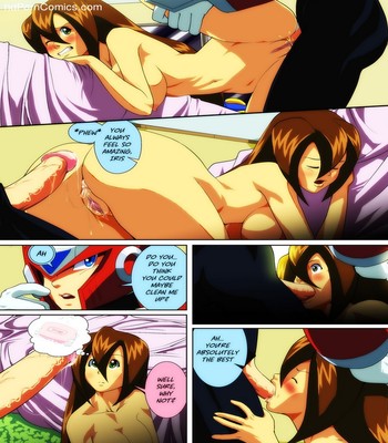 Megaman x4 Zero X Iris Sex Comic sex 5