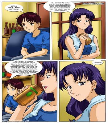 Misato’s New Girlfriend Sex Comic sex 3