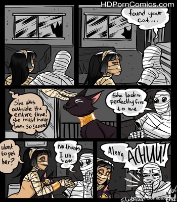 Mr Invisible & The Mummy comic porn sex 11