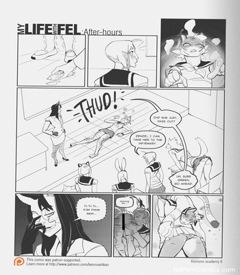 My Life With Fel – Kemono Academy Sex Comic sex 7