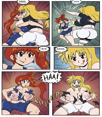 Nanoha And Fate’s Workout Sex Comic sex 5