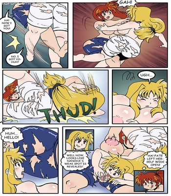 Nanoha And Fate’s Workout Sex Comic sex 8