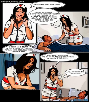 Naughty Nurse Neetu – The Nurse With A Big Heart And Bigger Boobs Sex Comic sex 14