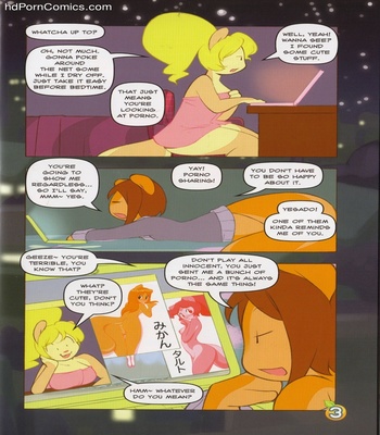 Peaches And Cream – Pillow Talk Sex Comic sex 5