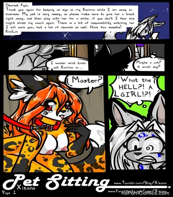 Pet Sitting Sex Comic sex 2