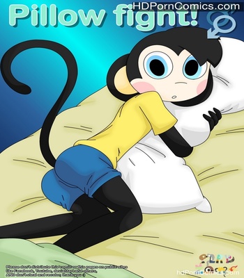 Pillow Fight! Sex Comic thumbnail 001