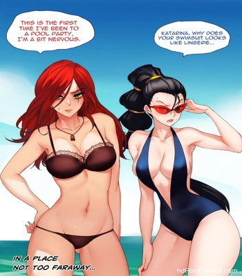 Pool Party – Summer In Summonner’s Rift Sex Comic sex 13