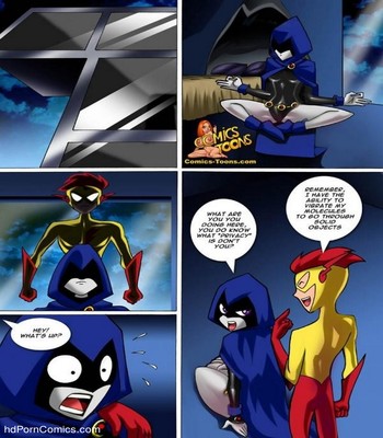 Raven X Kid Flash Sex Comic sex 2
