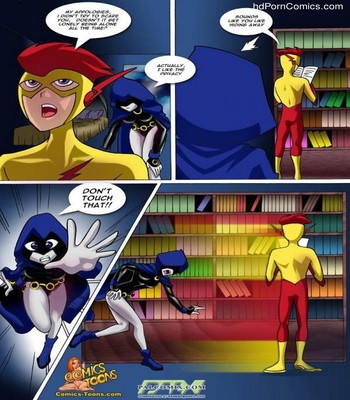 Raven X Kid Flash Sex Comic sex 3