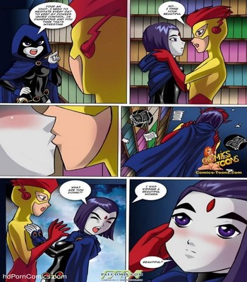 Raven X Kid Flash Sex Comic sex 5