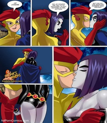 Raven X Kid Flash Sex Comic sex 6