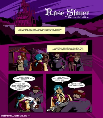 Rose Slayer – Heroic Sacrifice Sex Comic sex 2