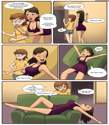 Porn Comics - Sexy Sketches – Aunt Stayover free Cartoon Porn Comic
