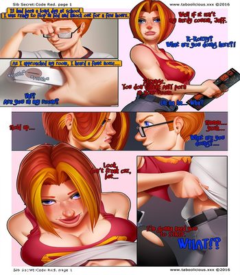 Sib Secret 2- Code Red free Cartoon Porn Comic sex 2