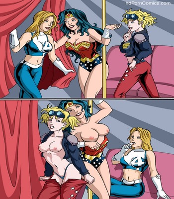 Stripping Heroines 2 free sex comic