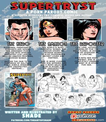 Supertryst- Superman free Cartoon Porn Comic sex 2