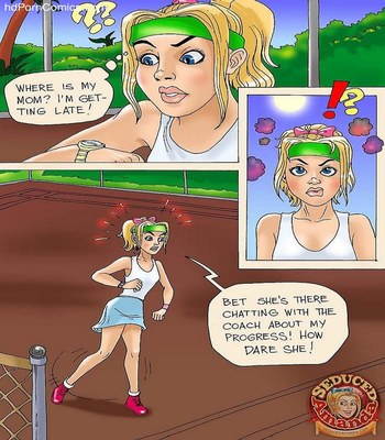 Tenis Training -Seduced Amanda free Cartoon Porn Comic sex 10