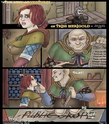 The Sexy Adventures Of Triss Merigold 2 free sex comic