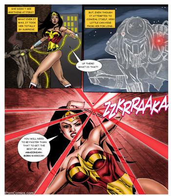 Wonder Woman vs Predator – Part 1-3 free Cartoon Porn Comic sex 12
