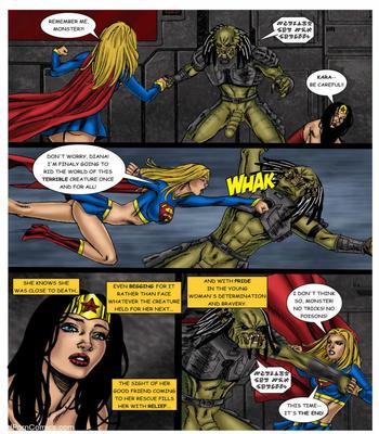 Wonder Woman vs Predator – Part 1-3 free Cartoon Porn Comic sex 73