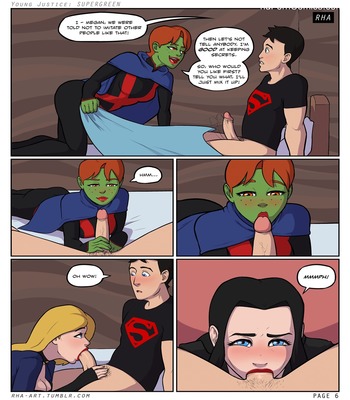 Xxx comics-Supergreen- Young Justice free Porn Comic sex 7
